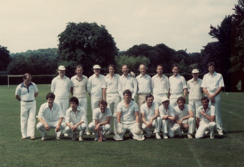 The Badgers during the 1984 President's game