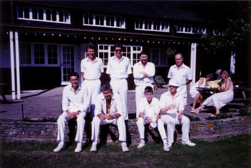 The Badgers 'current' XI during the 1989 President's game