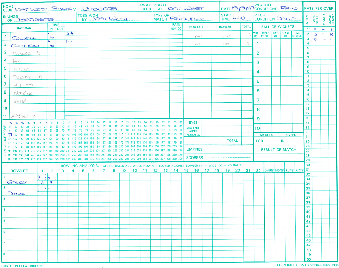 darts cricket scorecard printable